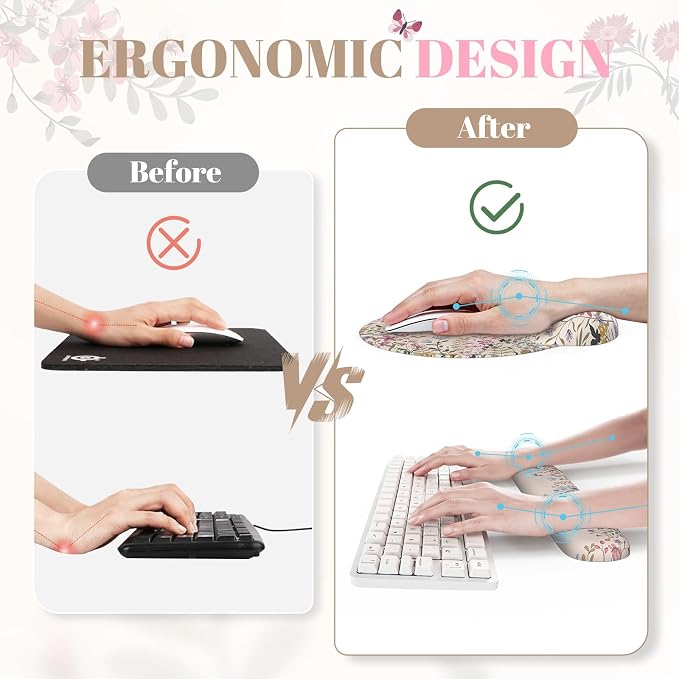 iCasso Desk Mat Set, Large Mouse Pad - Image 3