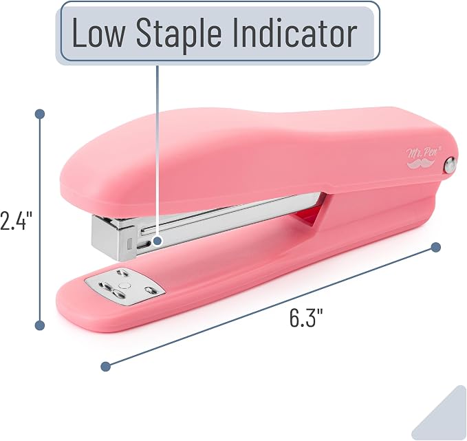 Mr. Pen- Office Stapler with Staples, 2 Pack, 200 Staples 1/4" | 20 Sheet - Image 4
