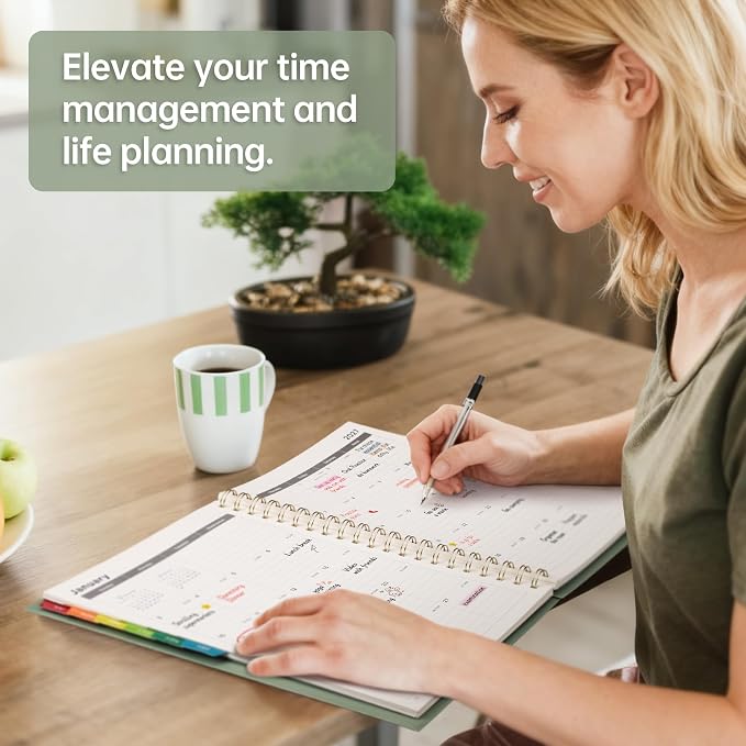 EMSHOI 2026-2027 Appointment Book, 15-Minute Hourly Academic Planner, Large Size - Image 2