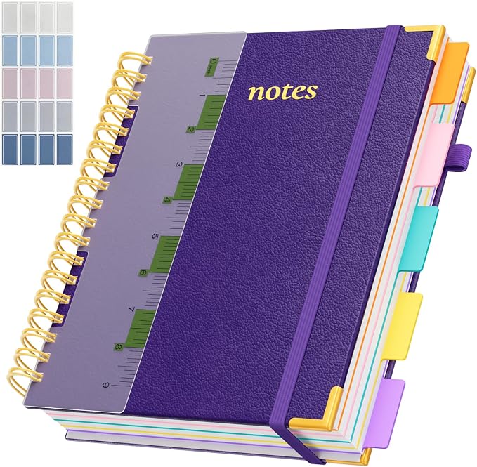 Line Hardcover Spiral Notebook by XYark