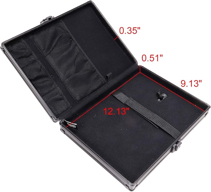 Vaultz Locking Storage Clipboard, 2.15 x 12.75 x 9.75 Inches, Tactical Black - Image 3