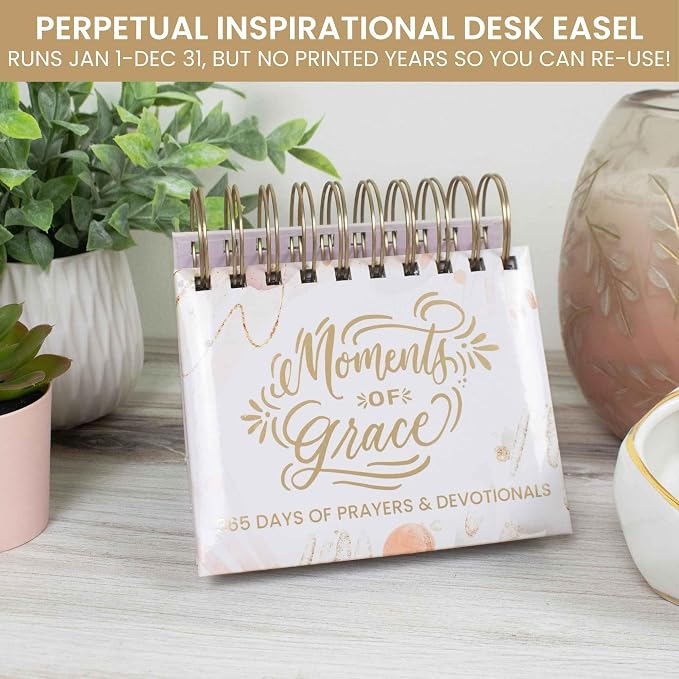 bloom daily planners x Writefully His Undated Perpetual Desk Easel - Image 2