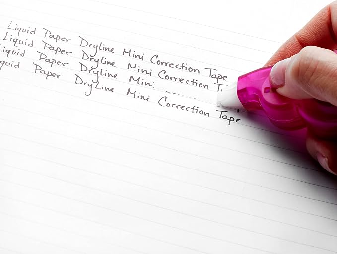 Paper Mate Liquid Paper DryLine Mini Correction Tapes, Teacher Supplies - Image 2