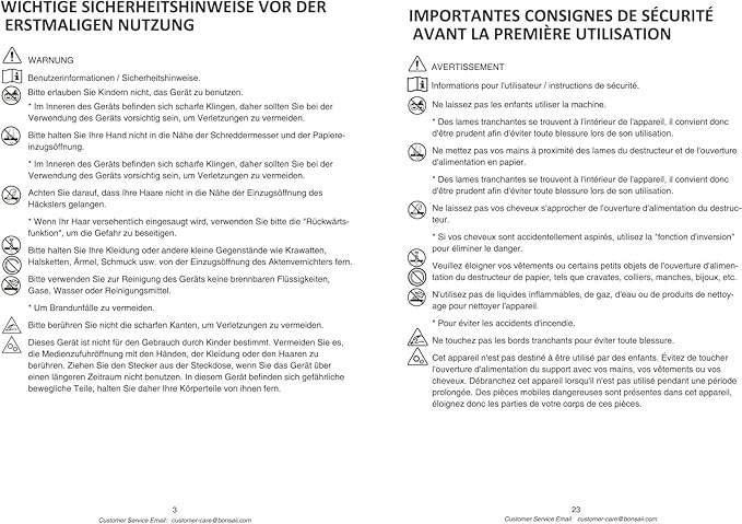 Bonsaii 12-Sheet Cross Cut Paper Shredder, 5.5 Gal Home Office Heavy Duty Shredder for Paper, Credit Card, Mail, Staples, with Transparent Window, High Security Level P-4 (C275-A)-DeskLoop Office