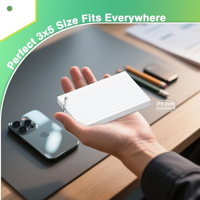 250 Count White Index Cards - Image 4