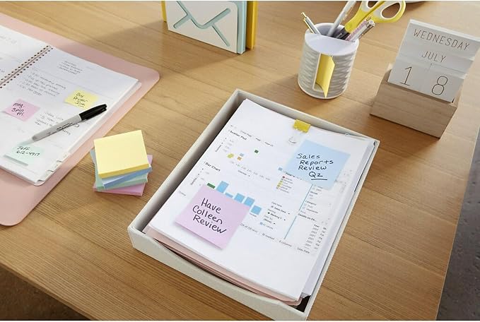 3M 654R24CPAP Post-It Greener Notes Cabinet Pack, 3 x 3, Helsinki Colors - Image 9