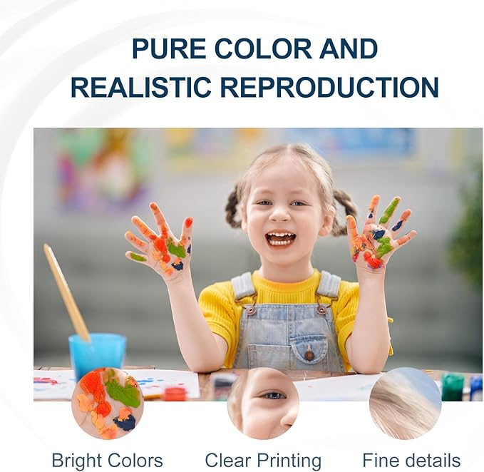 LC406XL Ink Cartridges High Yield Compatible for Brother LC406 Ink Cartridges LC406XL use with Brother MFC-J4335DW MFC-J4535DW MFC-J5855DW MFC-J6555DW Printer (Black Cyan Magenta Yellow 4 Pack)-DeskLoop Office