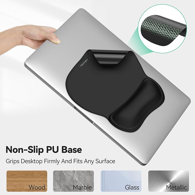 TECKNET 2 Pack Gel Mouse Pad - Image 4
