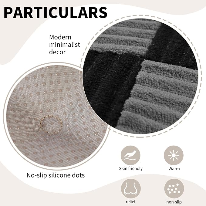 Office Stacking Chair Cushions 4 Pack, Corduroy High Density Foam Kitchen Seat - Image 6