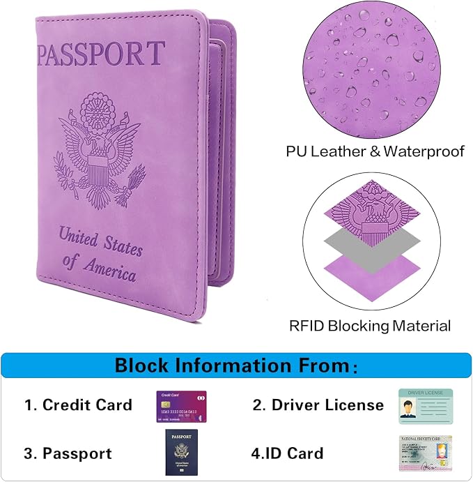 Melsbrinna RFID Passport Holder - Image 5