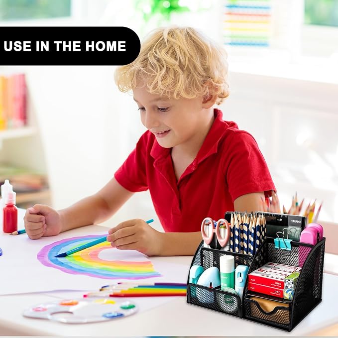 Mesh Desk Organizer, Desktop Organizer - Image 7