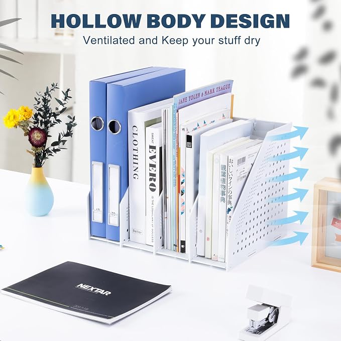 FRETONBA Collapsible Magazine File Holder - Image 3