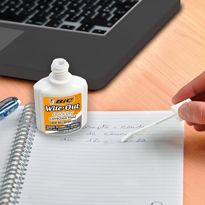 Bic Wite-Out Quick Dry Correction Fluid - Image 3