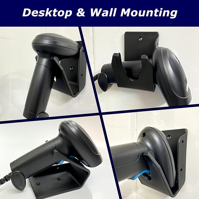 Universal Scanner Holder, Barcode Scanner Holder, Barcode Reader Bracket Wall - Image 5