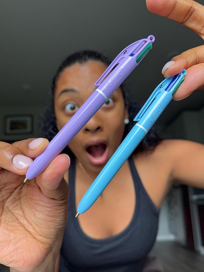 BIC 4 Color Pastel Ballpoint Pen - Image 3