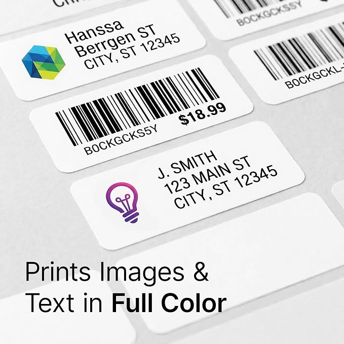 1.75" X 0.5" Matte White Return Address Labels Mailing Labels - Image 7