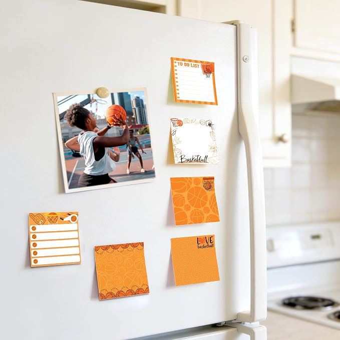 12 Pads Basketball Sticky Notes Set - Image 6