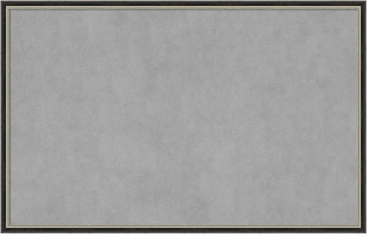 Amanti Art Black Framed Magnetic Board 21x33 Large Vision Board by AmantiArt