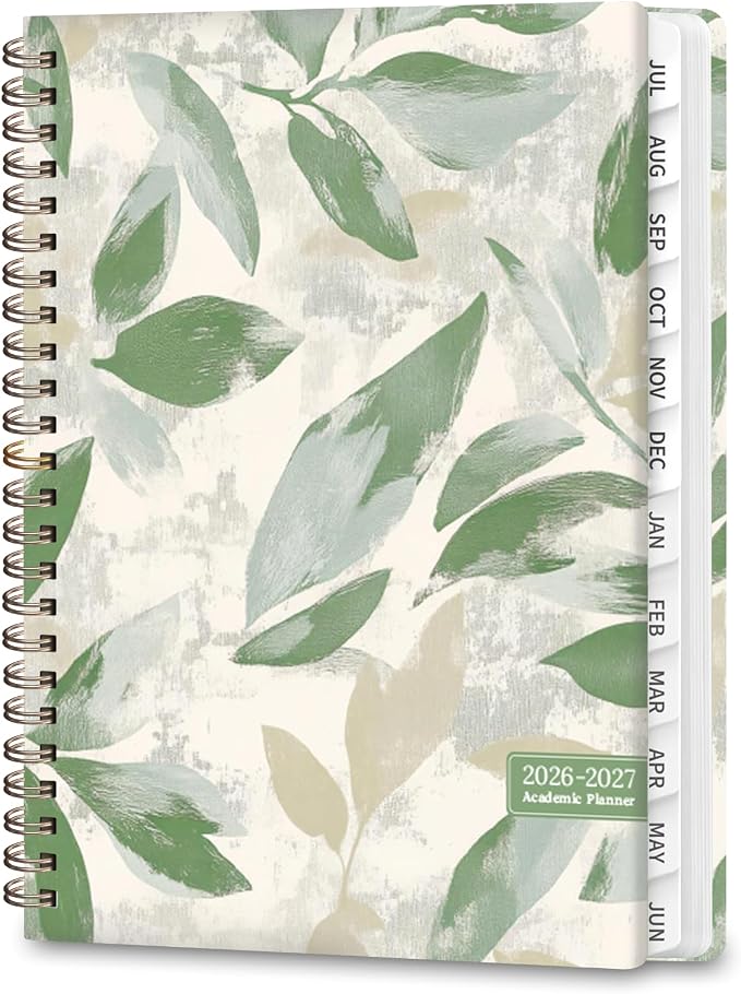Planner 2026-2027, Weekly and Monthly Academic Year Calendar Planner, July 2026 by VALOME