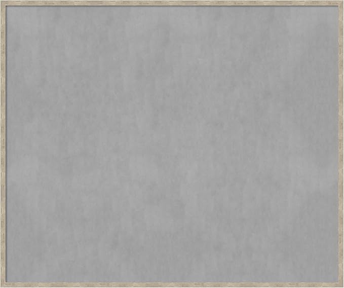 Amanti Art Silver Framed Magnetic Board 41x49 Oversize Vision Board by AmantiArt
