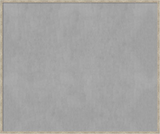 Amanti Art Silver Framed Magnetic Board 41x49 Oversize Vision Board by AmantiArt