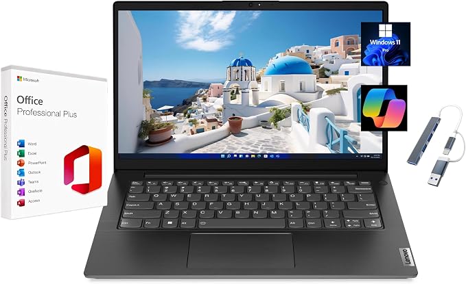 Lenovo V14 G4 14" FHD Laptop, by LENOVO