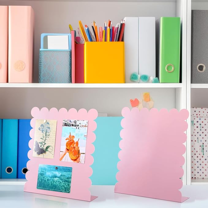 Gueevin 2 Pcs Magnet Board Standing Magnetic Metal Board - Image 5
