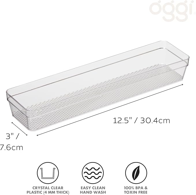 Oggi Clear Drawer Organizer - Image 2