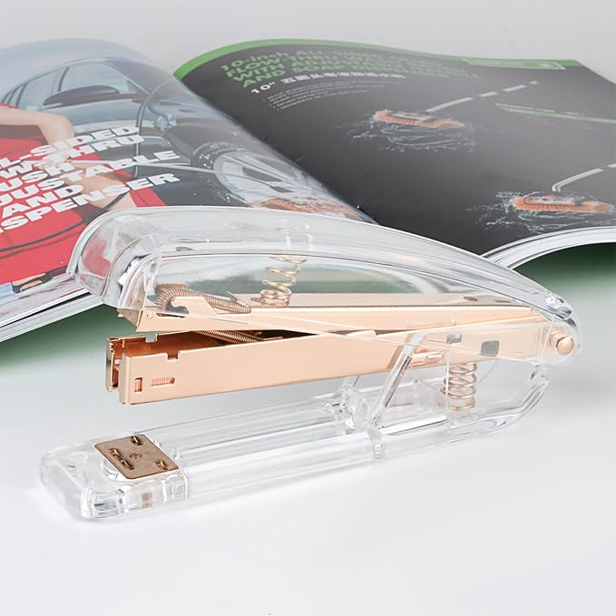 Staplers for Desk, Acrylic Stapler for Office School - Image 7