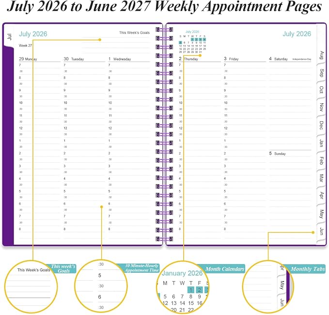2026-2027 Appointment Book & Planner - Image 3