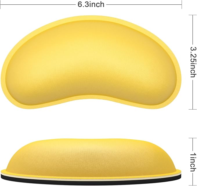 Dapesuom Mouse Wrist Rest, Ergonomic Memory Foam Mouse Wrist - Image 6
