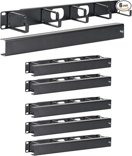 ICC 1U Ring Cable Manager Panel by ICC