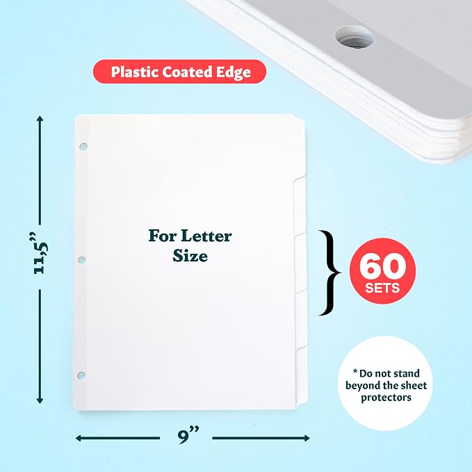 Paper Plan 3 Ring Binder Dividers - Image 6