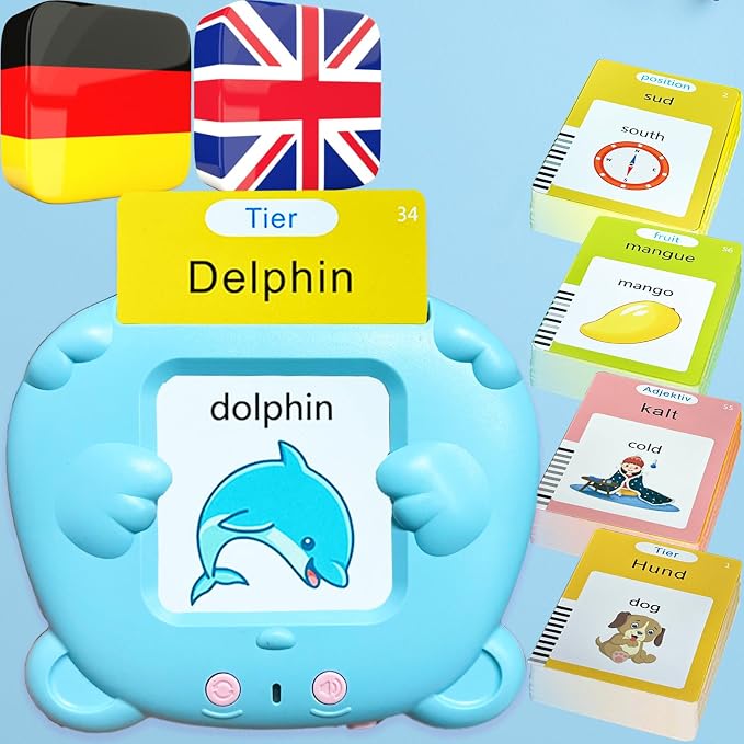 Bilingual Talking Flash Cards for Kids by MoLingvora