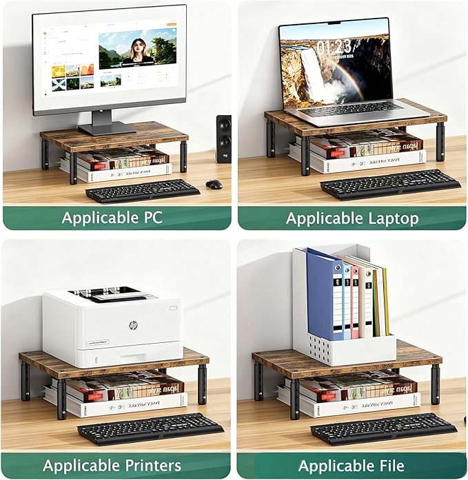 OPNICE Adjustable Monitor Stand Riser - Image 7