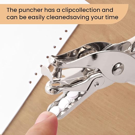 17 Pcs 1/8 Inches Hole Punch Circle Shaped Hole Puncher Single Hole Paper Punch - Image 5