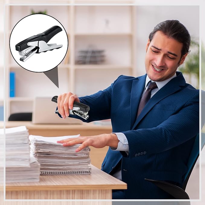 Yexiya Heavy Duty Plier Stapler Heavy Duty Office Hand Held Stapler Effortless - Image 6