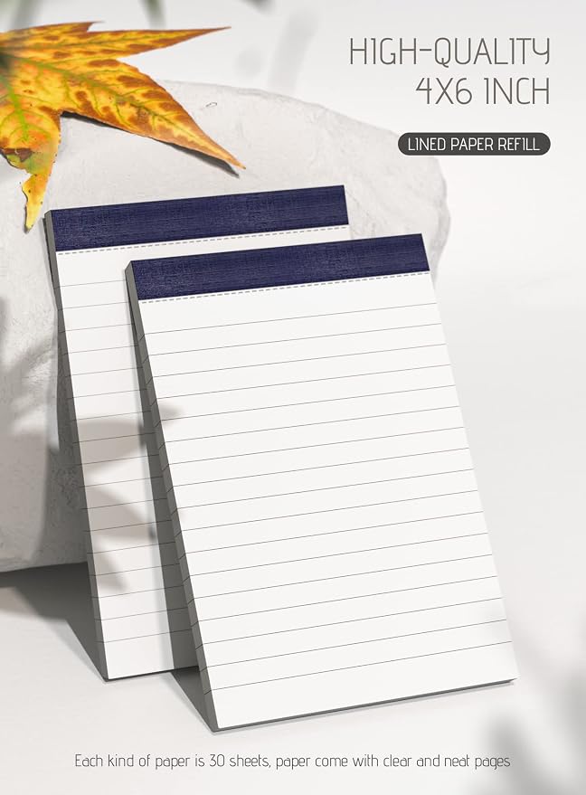 Notepads 4x6 Inch Grocery List Pads 8 Pack Shopping List Pad Small Note Pads - Image 3
