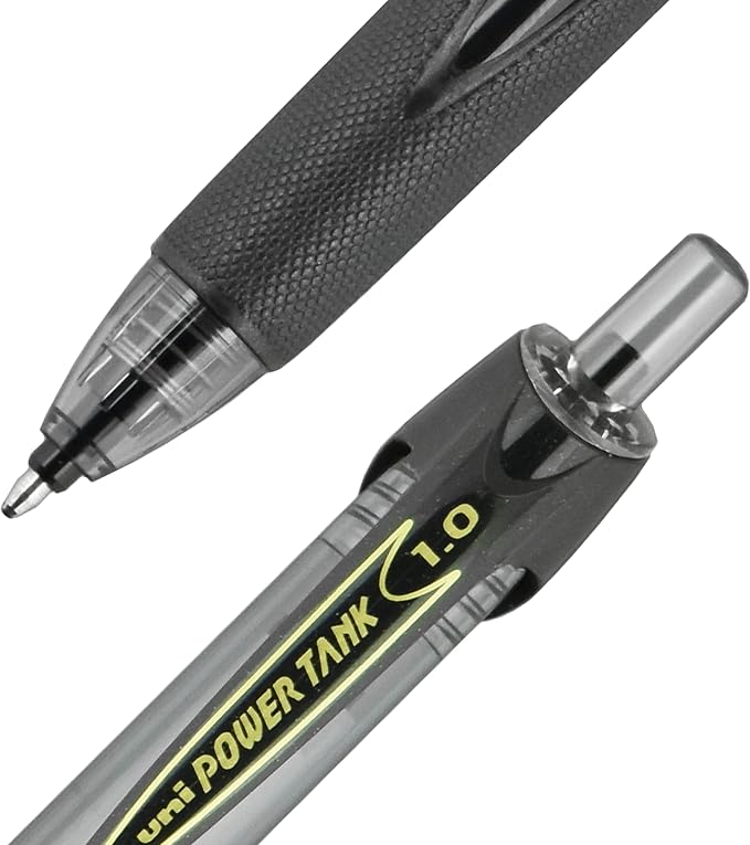 uniball Power Tank RT Ballpoint Pens, Medium Point, 12 Pack - Image 3