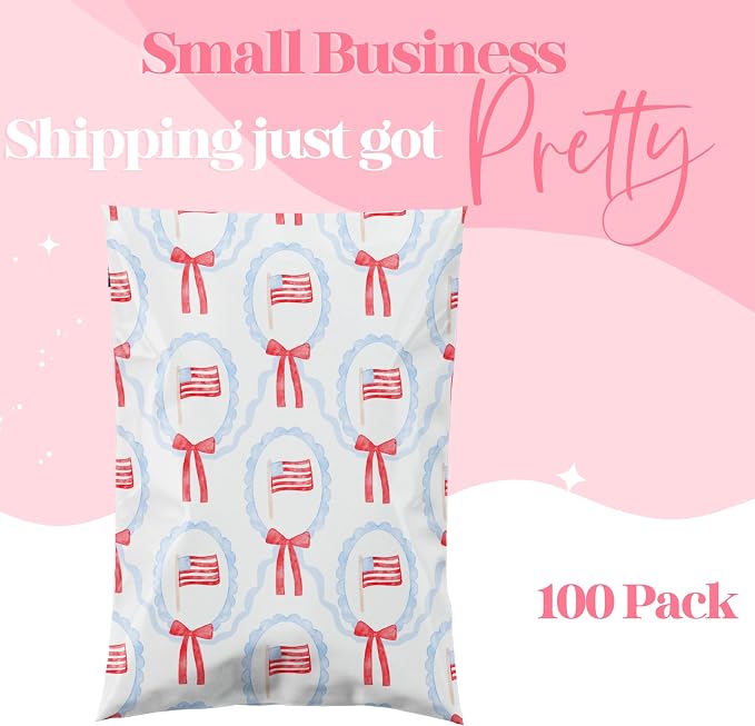 Pretty Package Store 10x13 Designer Poly Mailer 100 Pack Heavy Duty Waterproof - Image 3