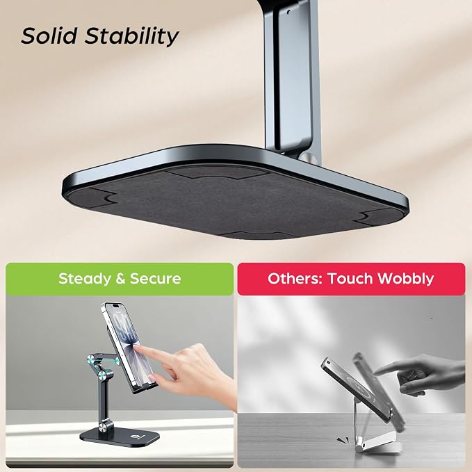 OCYCLONE Phone Stand, Foldable Cell Phone Stand Holder - Image 7