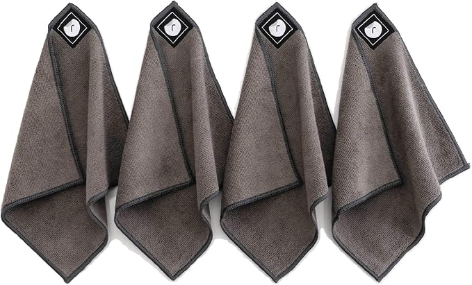 Remooble 4 Pack Magnetic Microfiber Cleaning Cloth Dry Erasers by remooble