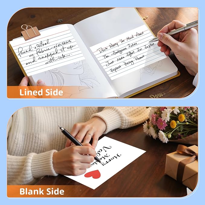Index Cards 4x6, Lined Flashcards Notecards, Note Cards - Image 5