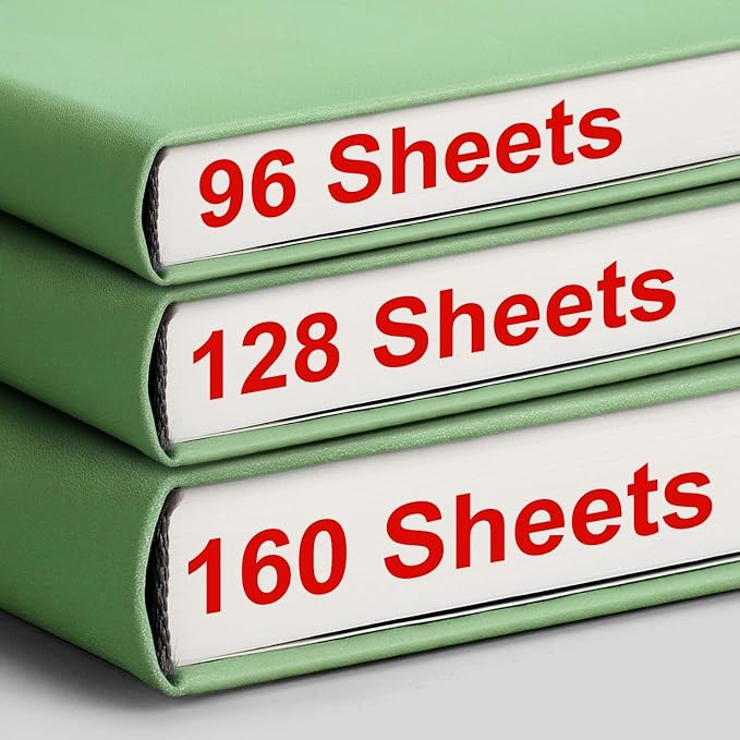 AHGXG Lined Journal Notebook, 320 Numbered Pages Thick Journal - Image 4