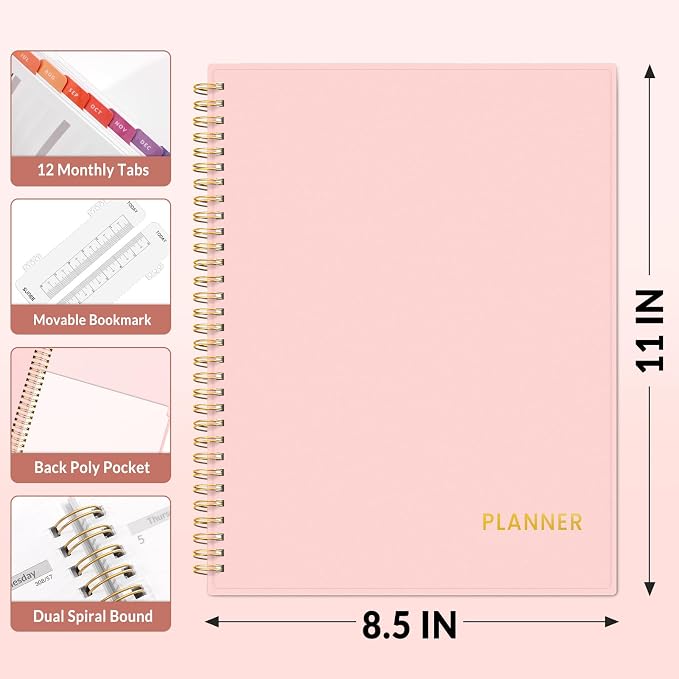SUNEE Academic Planner 2026-2027 – Weekly & Monthly Planner, July 2026 to June - Image 5