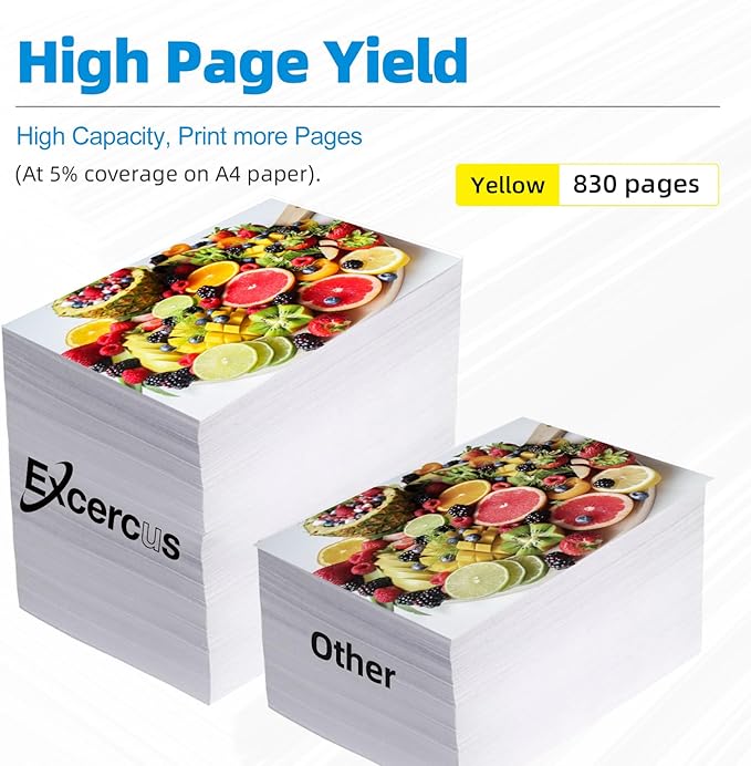 Replacement for Canon CLI-281 CLI-281 XXL Yellow Compatible Ink Cartridges Use for PIXMA TS9120 TR7520 TR8520 TS6120 TS6220 TS8120 TS8220 TS9520 TS6320 TS9521C (3X 281XXL Yellow)-DeskLoop Office