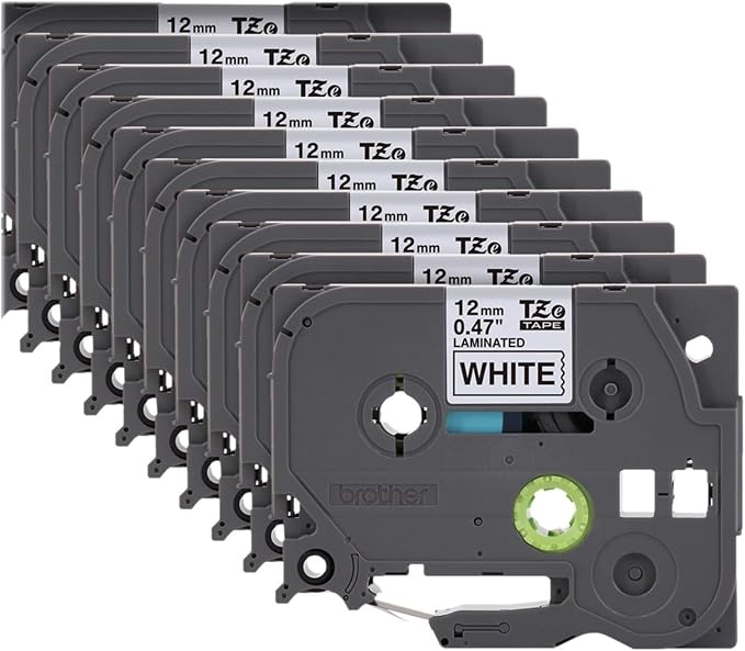 Brother Genuine P-Touch, TZe-231 10-Pack Tape ½â€ x 26.2 ft. Laminated P-Touch - Image 4