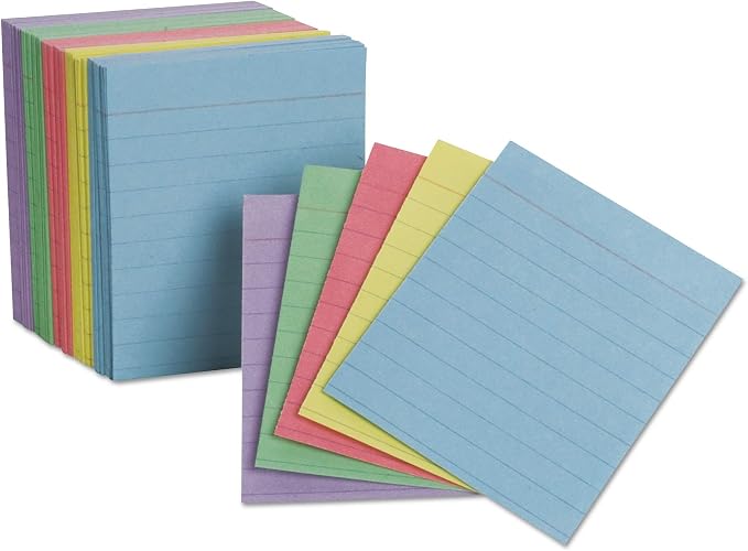 Oxford Mini Ruled Index Cards, 200 ea by Unknown