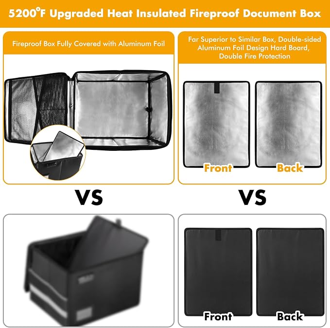 TOMKID Fireproof File Cabinet - Image 5