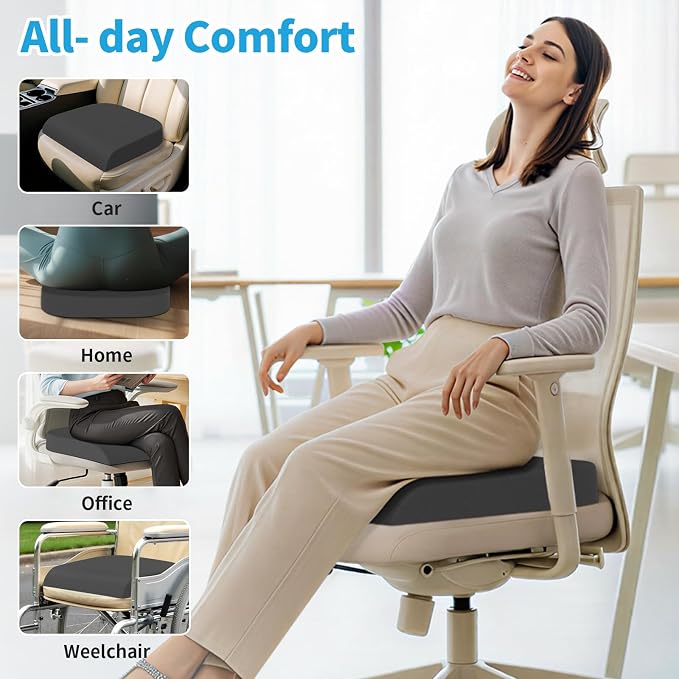 TranquilRelax XLarge Seat Cushion, Soft Foam Cushion - Image 4